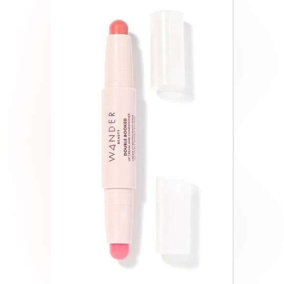 Wander Beauty Double Booked Lip Cream/Boss Babe & In The Clear 0.05oz - Picture 1 of 12